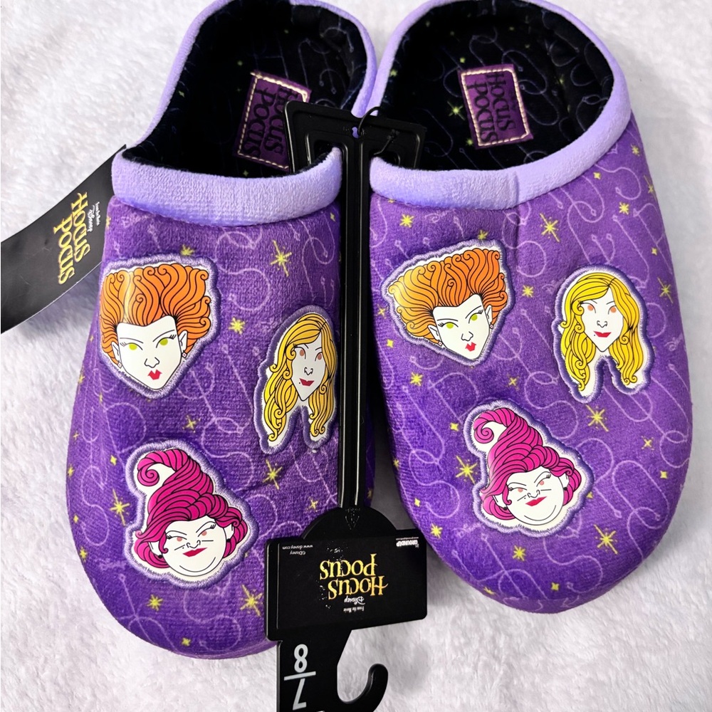 Women’s Hocus Pocus Purple Slip-On Slippers